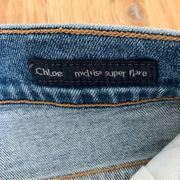 Citizens Of Humanity Chloe Mid-Rise Super Flare Size 31 - Picture 9 of 16